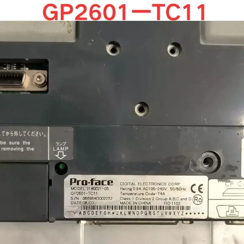 Second-hand test OK  Touchscreen GP2601- TC11