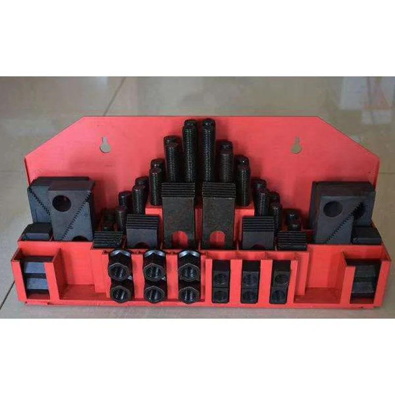 1 Set Metal Fastening Milling Machine Mill In September Clamp M12 58 Units Kit Vice Holding Tool High Quality