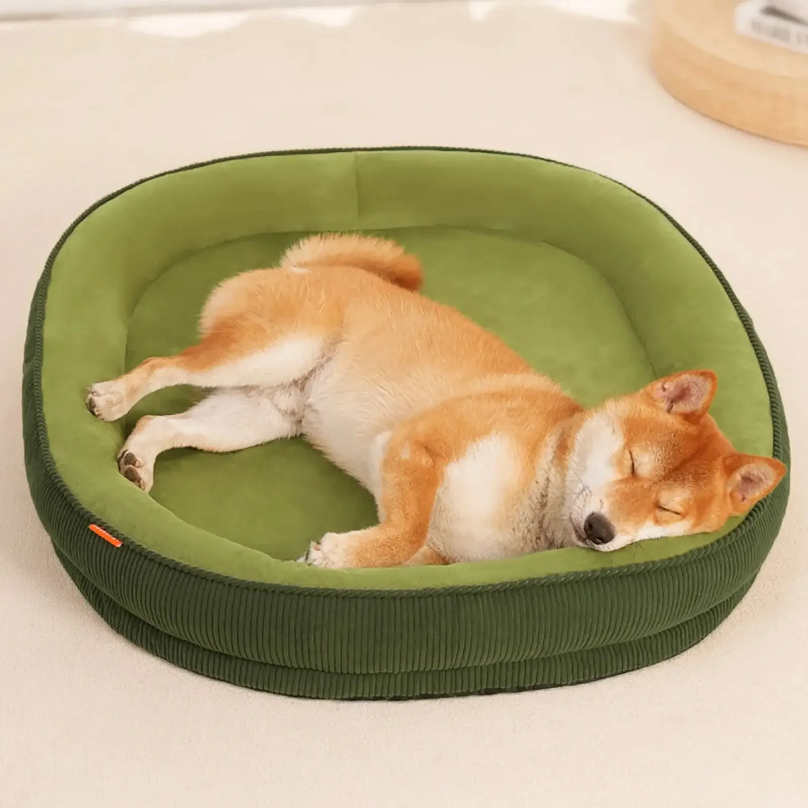 

Removable Washable Dogs Mats Corduroy Dog Bed Winter Thickened Warmth Dogs Pad Soft Plush Anti-slip Pet Sofa Bed Dog Accessories