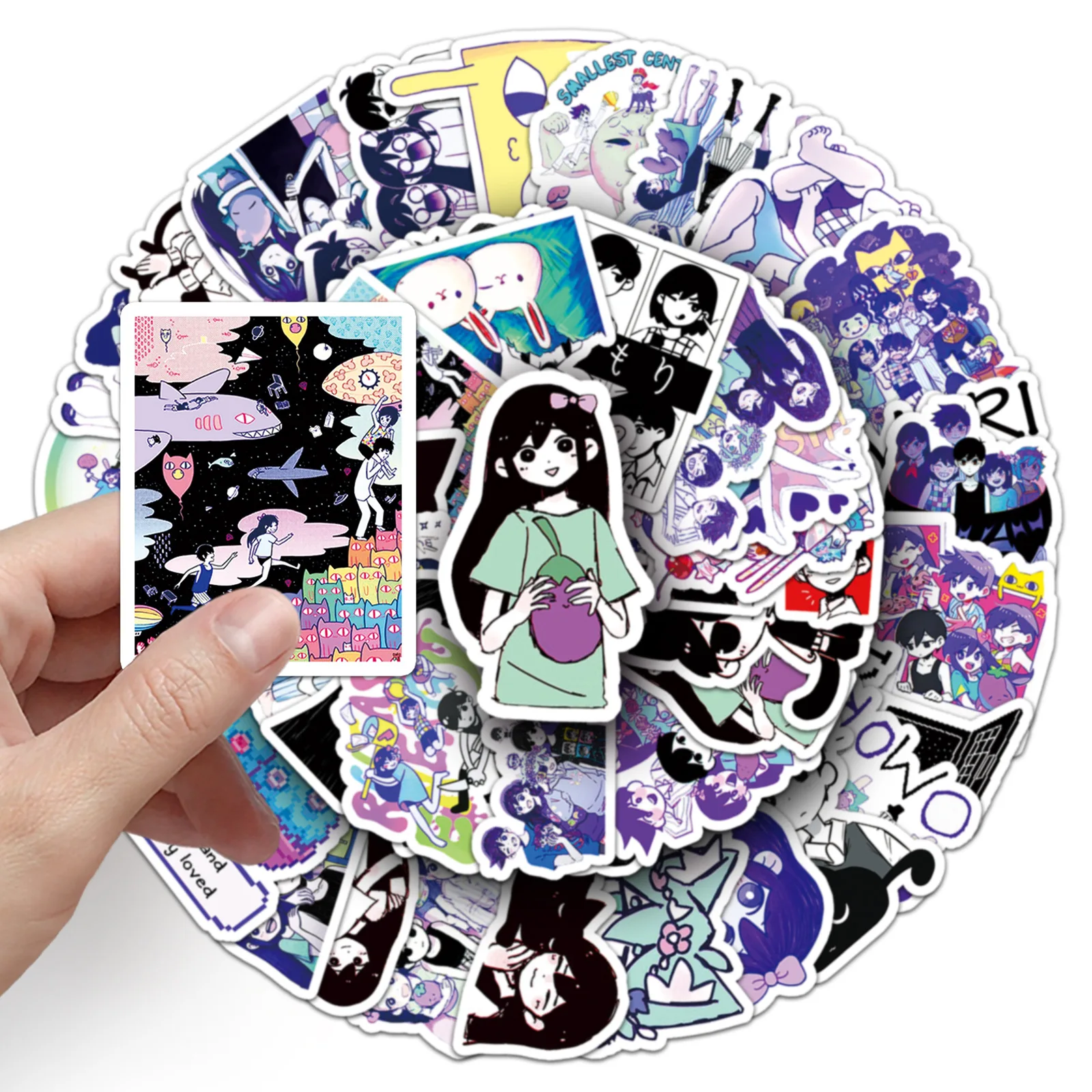 10/50PCS Good Game Omori Stickers Fashion Exquisite for Phone Bottle Scrapbook Travel Bag DIY Aesthetic Decals Creative Gifts
