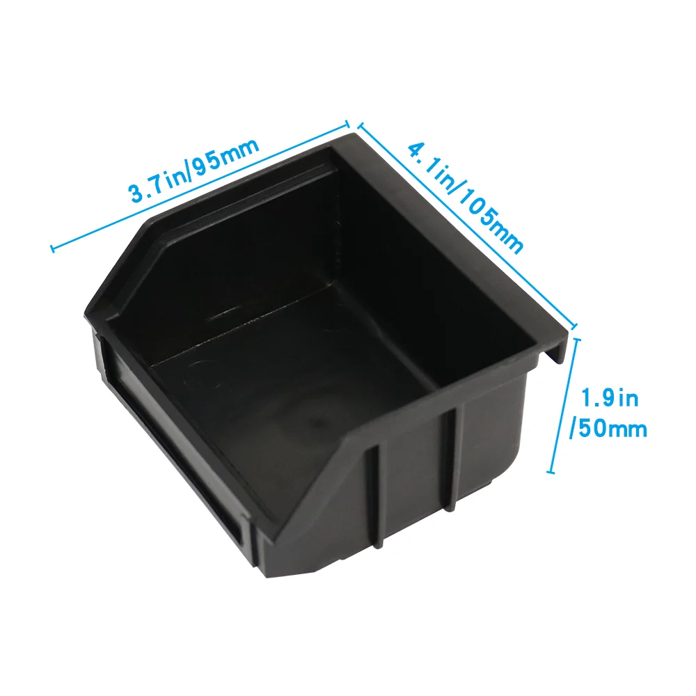 Q-BH1 ESD Hanging Bins Anti-static Conductive Smd Workspace Storage Solution Plastic Bin Small Component Box