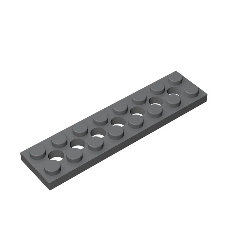 10 Stück 3738 Platte 2 x 8 mit 7 Löchern Bausteine Sammlungen Modulare Spielzeuge für Technische MOC DIY Geschenk-Bausteine – Detail 3