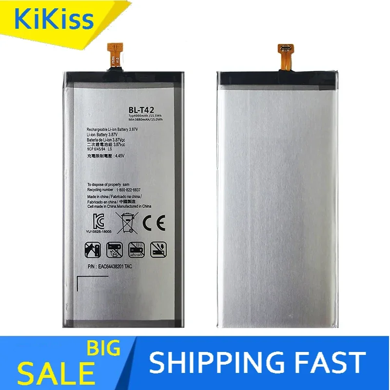 BL-41A1H BL-41ZH BL-44E1F BL-44JN BL-45B1F BL-T34 BL-T36 BL T37/T42 Battery For LG V10 V20 V30 V30+ V40 V50 P970 H340 F60 ThinQ