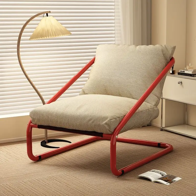 

Trendy Single Seater Rocking Chair, Comfortable Recliner Lounge Chair for Home Use, Modern Lazy Sofa Chair for Adult Relaxation