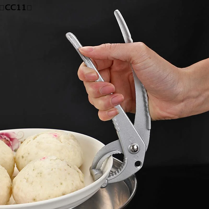 Topf- und Pfannengreifer aus Aluminiumlegierung, tragbarer Topf- und Pfannengreifer, Kochgeschirr-Griffhalter, Clip für Outdoor-Camping, Picknick, Grillen (CC11)