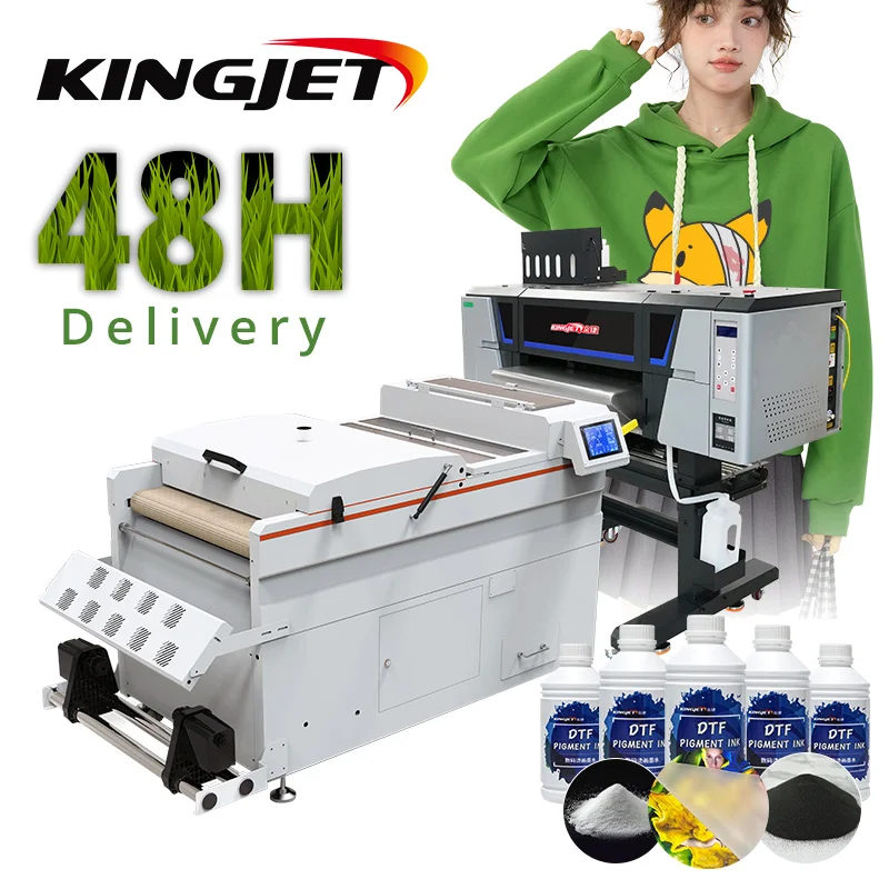 60cm dtf printer shake powder dtf printer t-shirt printing machine dtf printer transfer