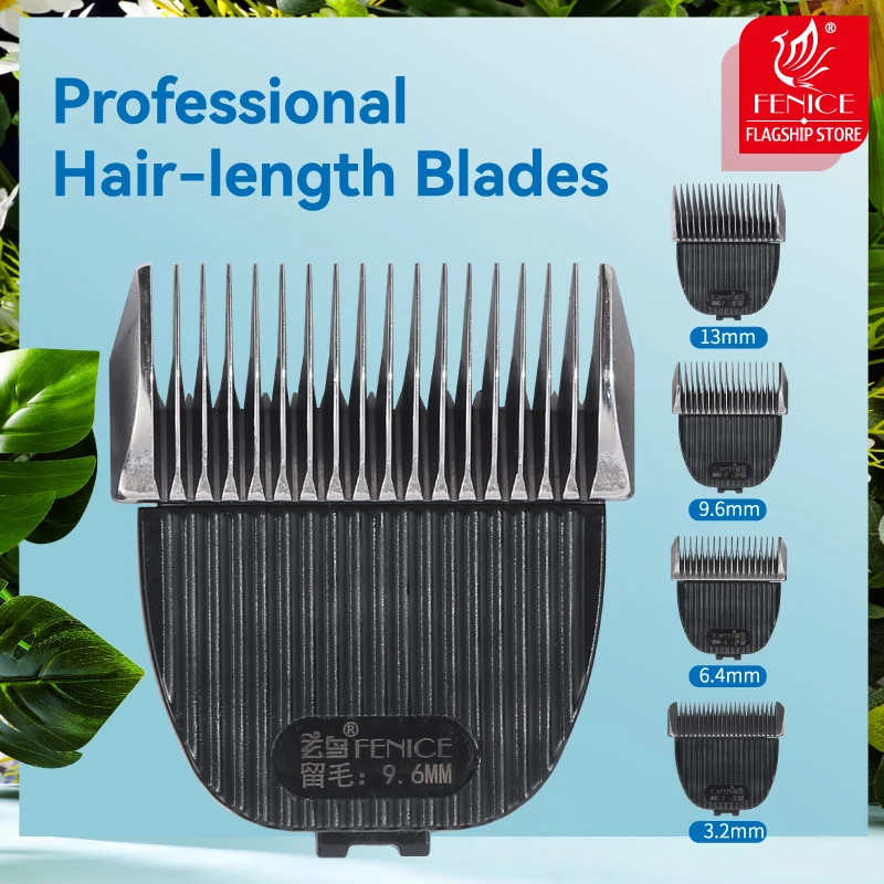 Fenice Spare Hair-length Blades for Pet Clippers P200 Machine