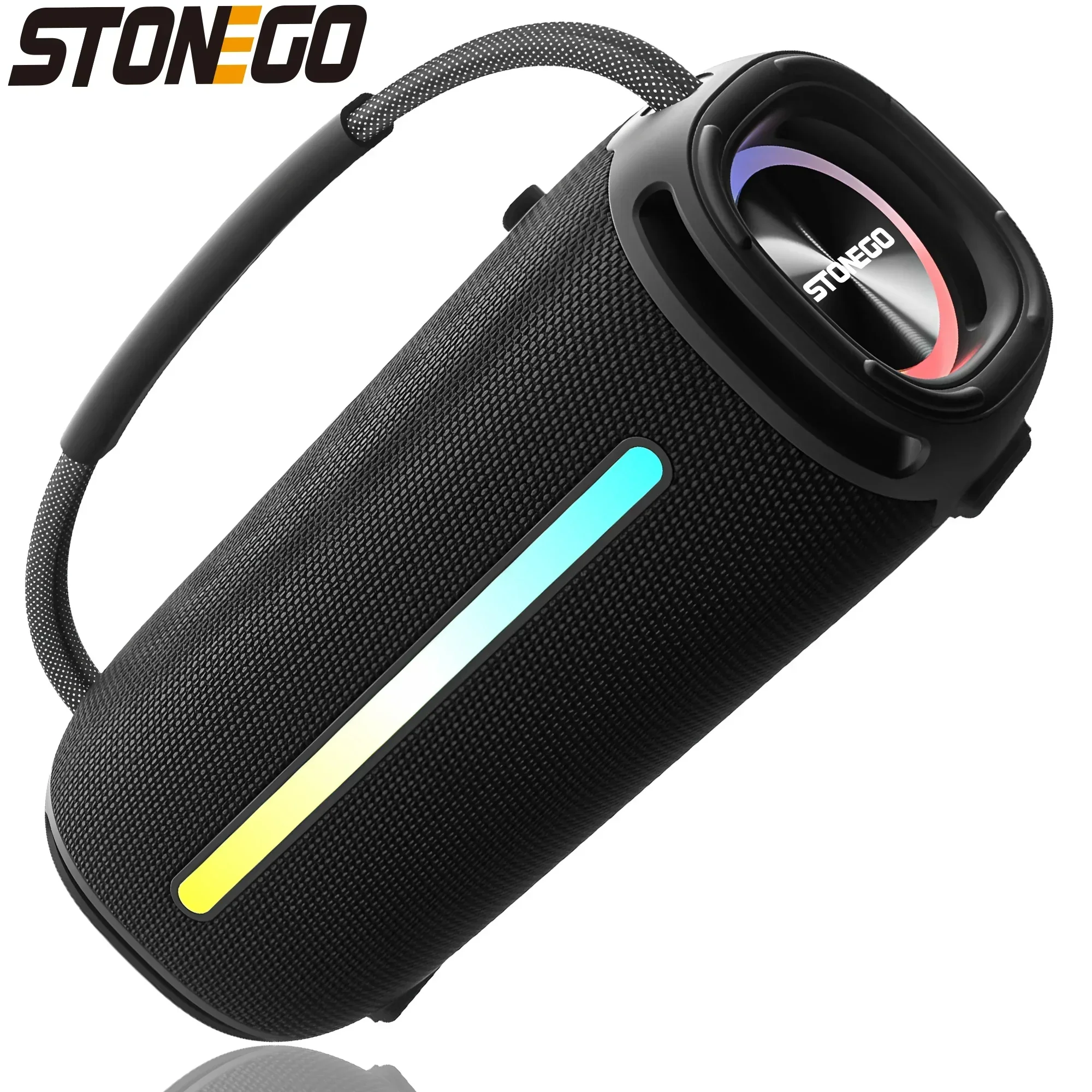 Portable Wireless Subwoofer with Charging Cord Enjoy Clear and Powerful Sound Anywhere, Outdoor Speakers Wireless Speakers