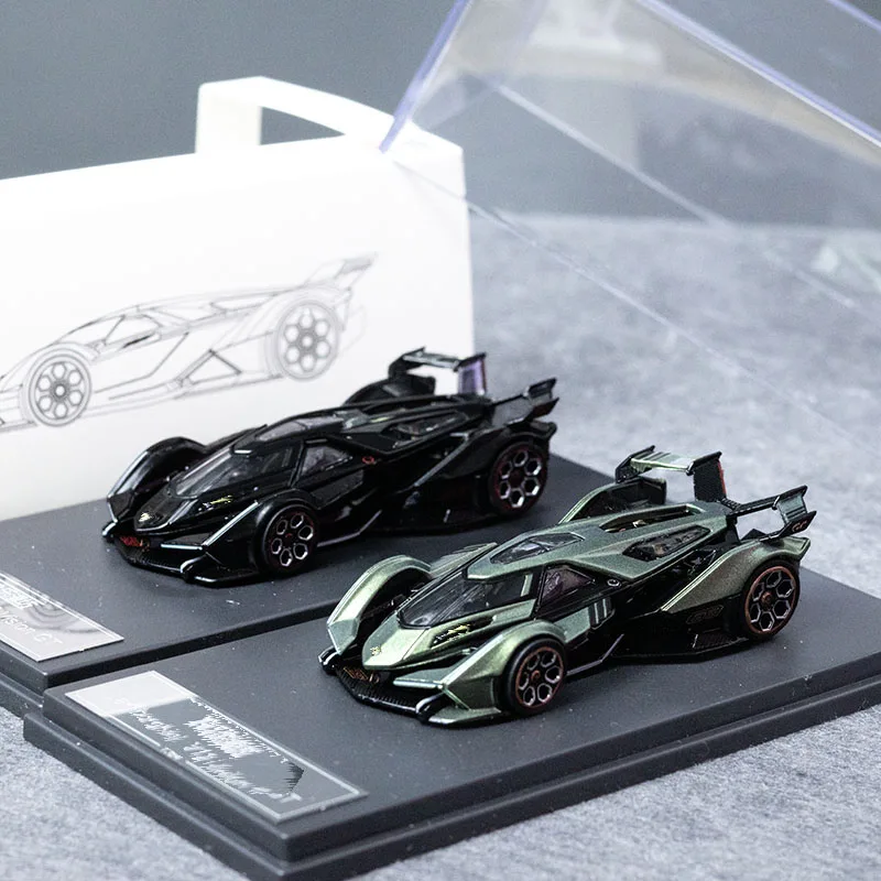 LMF 1:64 V12 VGT Alloy Car Model Concept Model Toy Collection