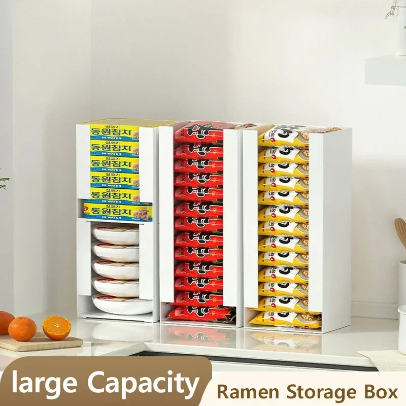 

Korea Ramen Box Kitchen Instant Noodle Cup Tissue Bins Facial Mask Box Multi- Tabletop Organizer Make up bag Purse organizer