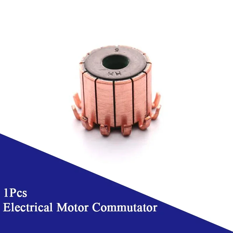 

1 шт. контактное кольцо коммутатора с медной головкой, проводящие направляющие, подходят для двигателей постоянного тока