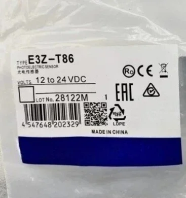 

Совершенно новый фотоэлектрический выключатель E3Z-T86, 1 шт., новый, оригинальный, быстрая доставка.