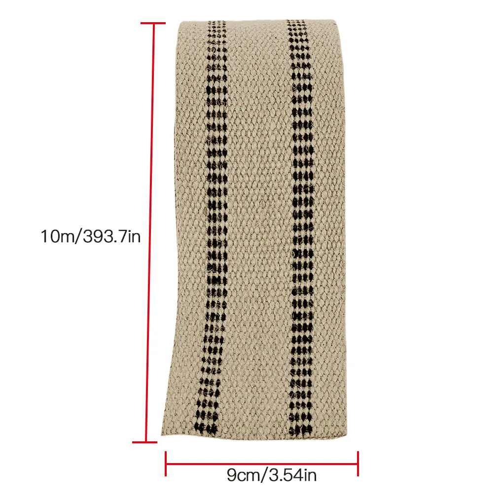 Jute Upholstery Webbing DIY Furniture Decoration Jute Burlap Craft Fabric Supplies