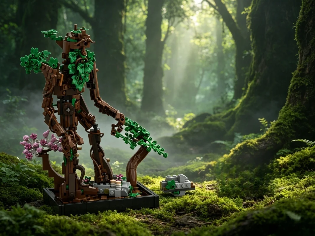 Movie Themed Tree Man  Model Desktop Home Ornament, Perfect Holiday & Birthday Gift for Fantasy Movie Fans & Figure Collectors view 3