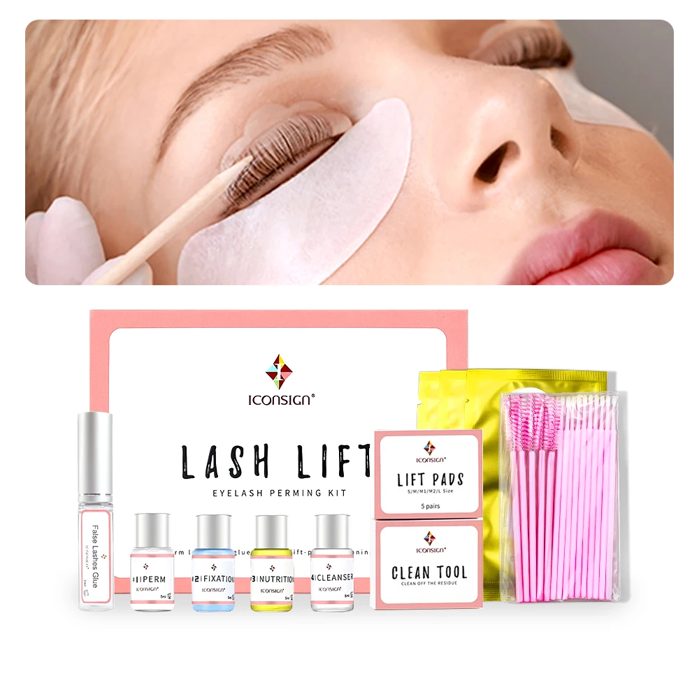 Lash Lift Kit Eyelash Curling Brow Lamination Kit Eyelash Makeup kit Lamination Kit Semi Permanent Wave Lashes Accessories