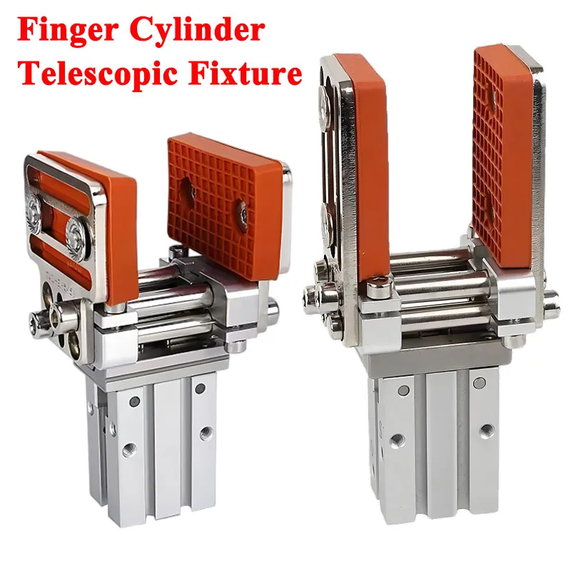 Expansion Bracket JP3050 Mechanical Arm Pneumatic Accessories Finger Cylinder MHZL2-16D Widened Parallel Clamp Double Acting