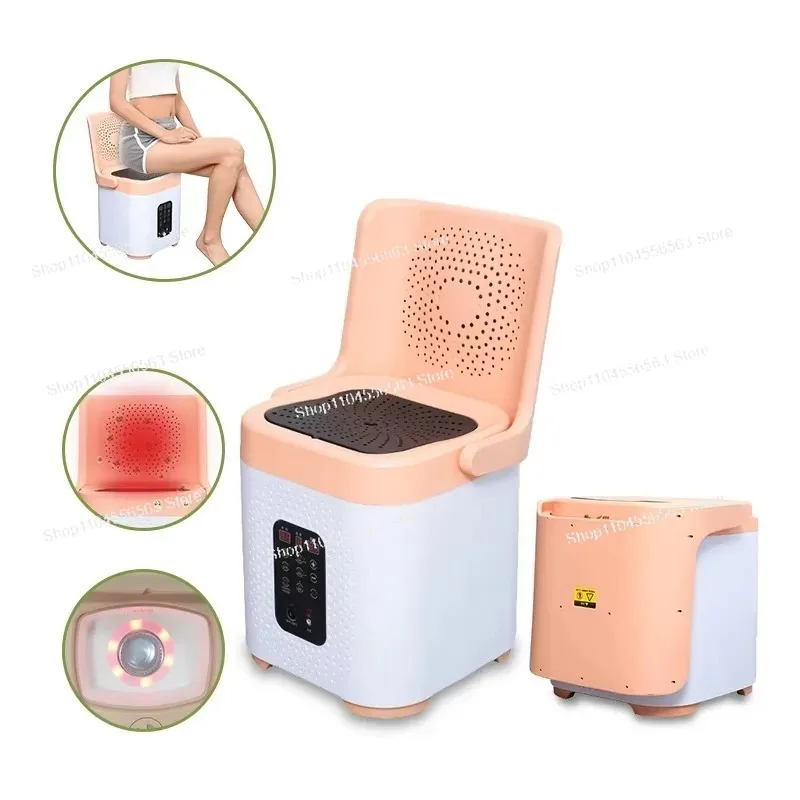 Herbal Steam Chair - Dry/Wet Moxibustion System with Smoke-Free Technology