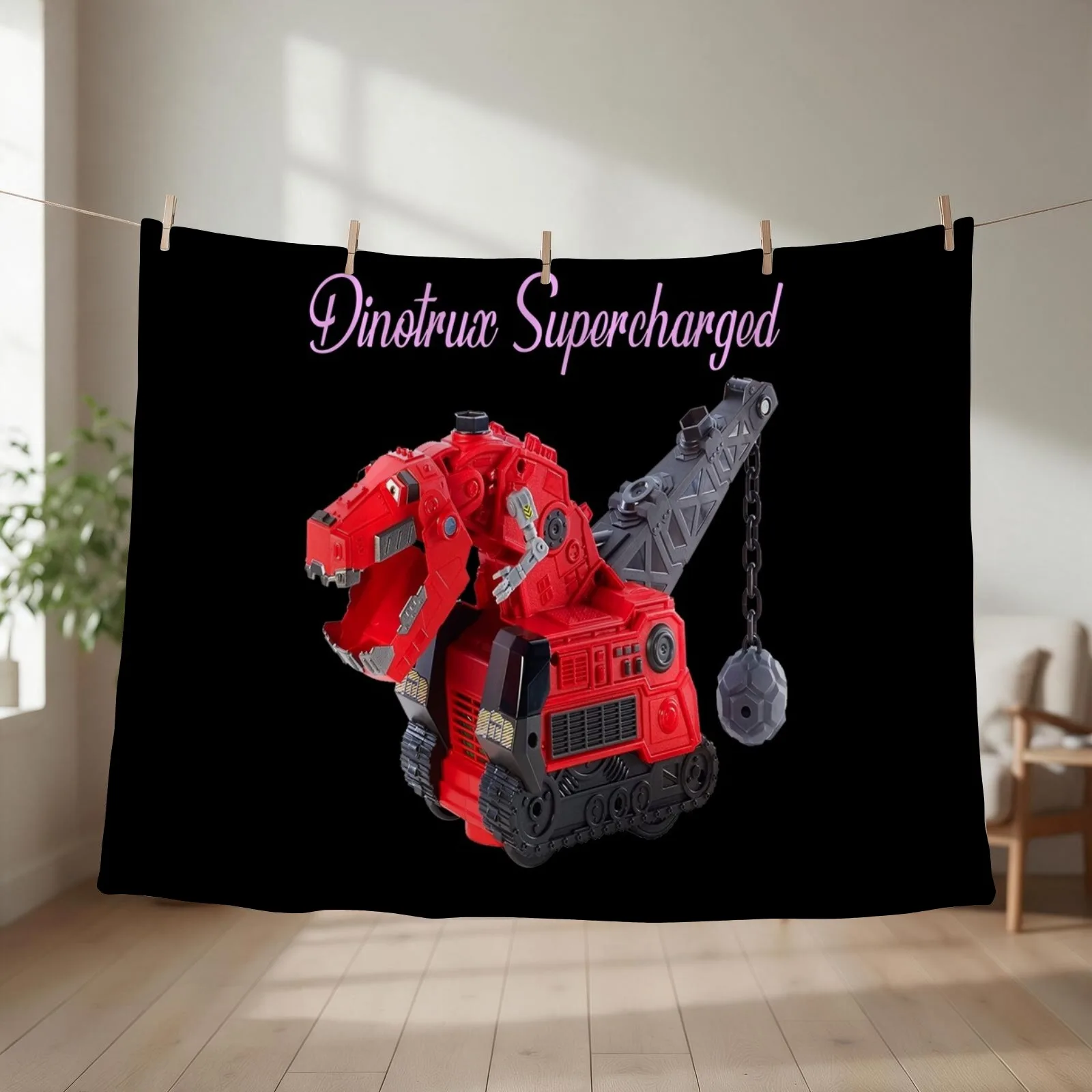 Dinotrux Supercharged Gift For Fans Throw Blanket couch cozy soft plush fuzzy picnic outdoor blanket