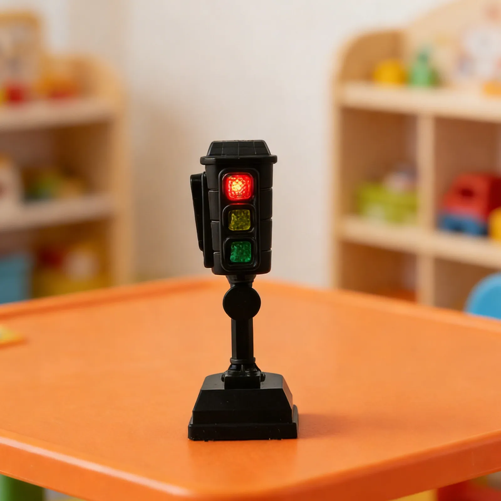 

Children's Traffic Light Educational Voice Signal Stop Light for Classroom and Home Pretend Play Driving