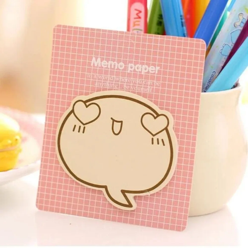 Paper Thickness Cartoon Cute Onion Smilies Sticky Paper Not Easily Damaged Sticky Notes Strong Viscosity