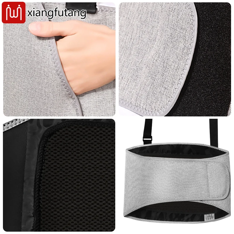 حزام الخصر المضغوط الساخن للعلاج بالضوء الأحمر - العناية بالرحم وتخفيف آلام الفترة والدورة الدموية يجب أن يكون للنساء للحفاظ على الدفء #6