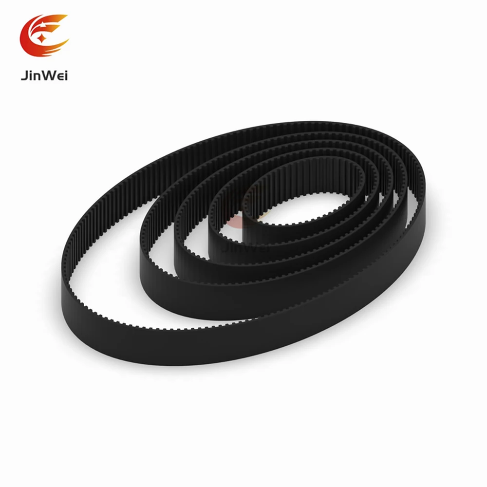 2GT GT2 Width:6mm  High-Quality Rubber Closed-Loop Timing Belt, Belt Circumference 52mm-160mm, Used For 3D Printers