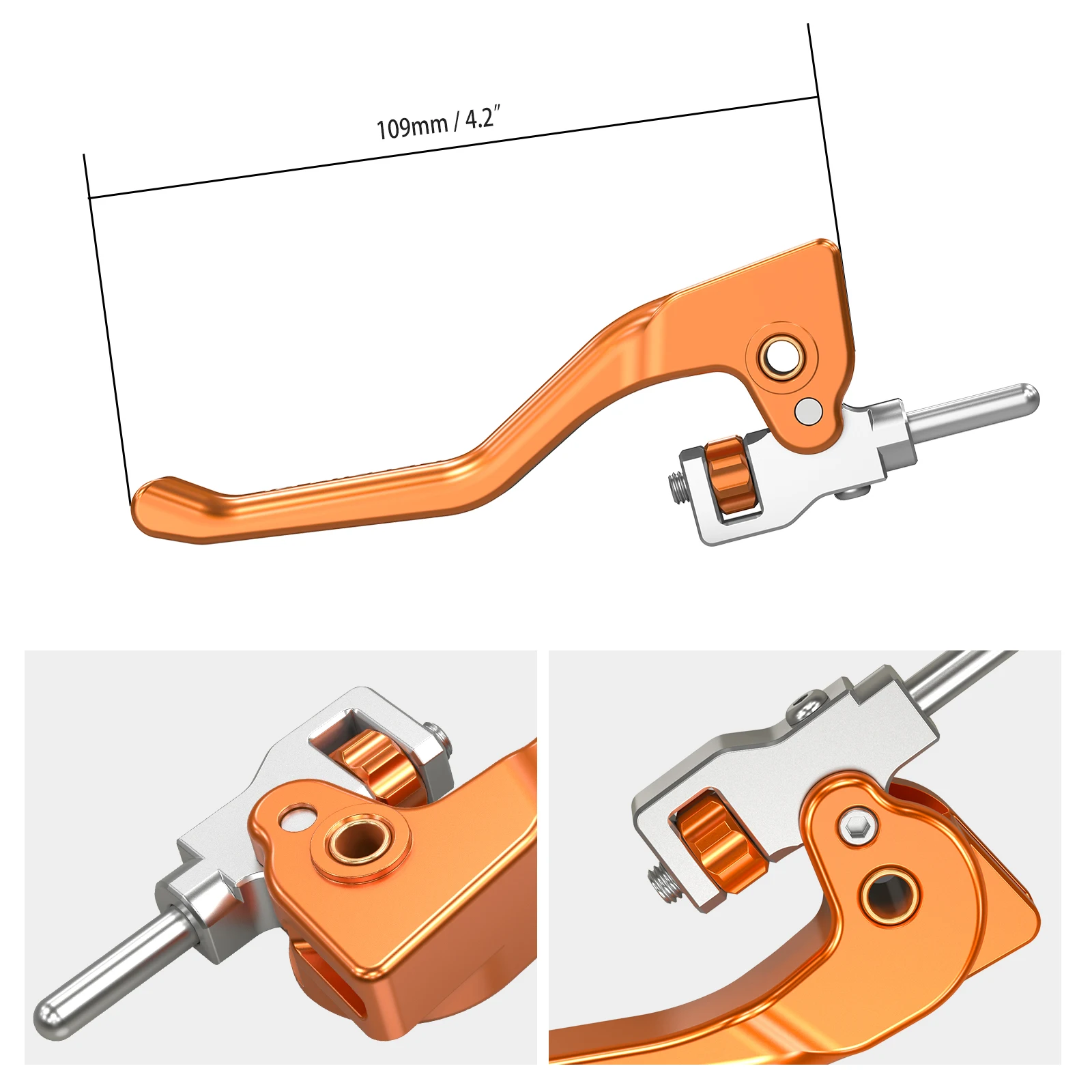 For KTM EXC 300 2024-2025 EXC EXC-F XCW XCF-W XW-F 150 250 300 350 450 500 Motorcycle Short Clutch Lever SX SXF XC XCF 2023-2025