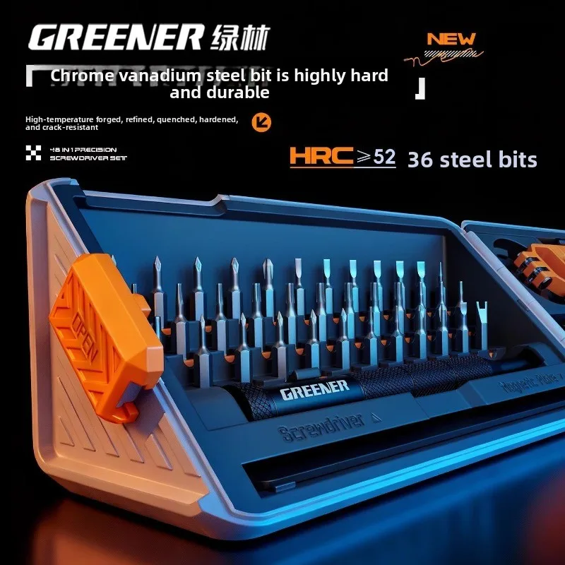 48 In 1 With  Magnetic Precision Screwdriver Set Mini Pocket Screwdriver Set, Small Repair Set For Mobile Phone/PC/Came