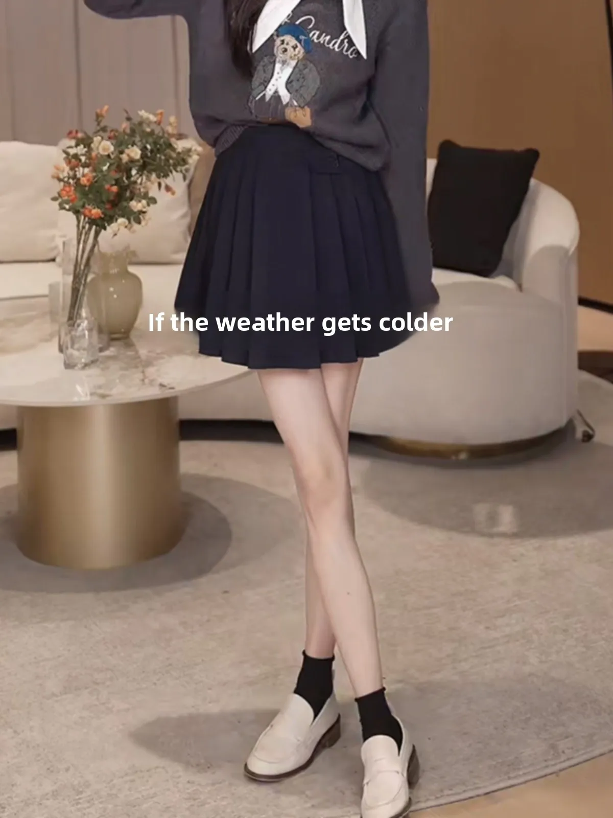 

Женская юбка-пудель Oajer Flagip Store, осенняя, с высокой талией, А-силуэт, короткая, плиссированная, в корейском стиле, из 100% полиэфирного волокна