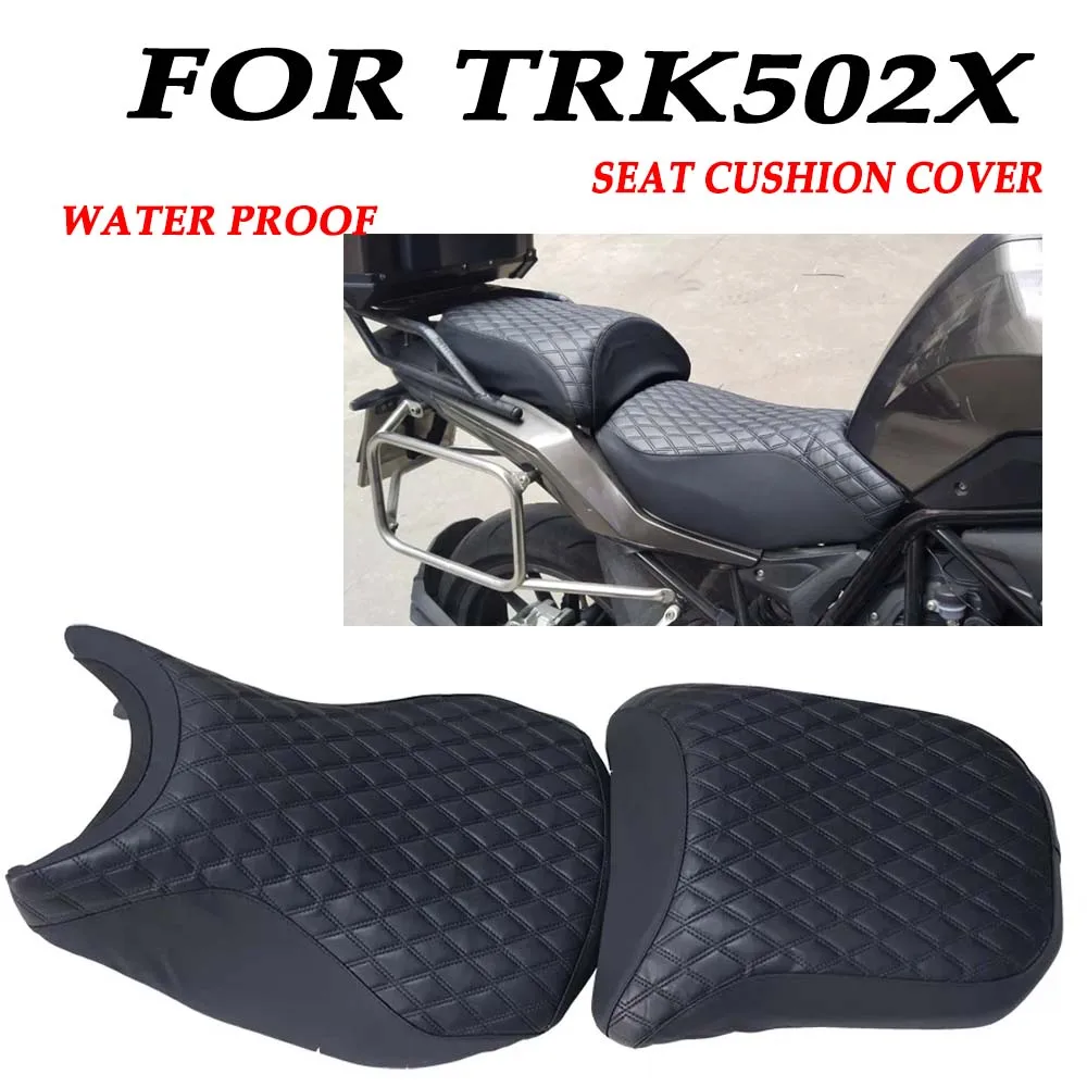 

For Benelli TRK502X TRK502 X TRK 502 X TRK 502X Motorcycle Accessories Leather Seat Cushion Cover Protection Seat Cover