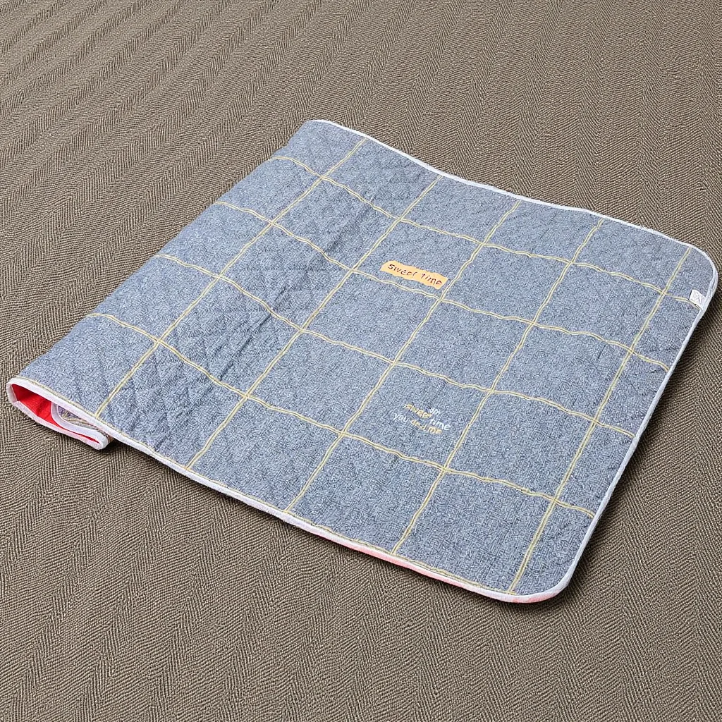 Waterproof Bed Pad Breathable Cotton Washable Incontinence Diaper Pad Reusable Adult Wetting Protection