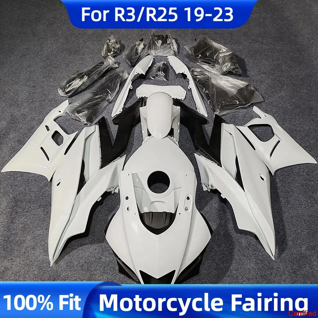 

Fairings Motorcycle YZFR3 R25 2019 2020 2021 2022 2023 Prime Fairing Kit Panel for YAMAHA YZF R3 19 20 21 22 23