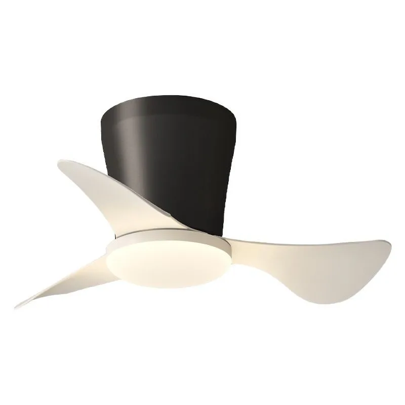 

Fan light Modern minimalist new silent bedroom small ceiling fan light Full spectrum eye protection restaurant ceiling fan light