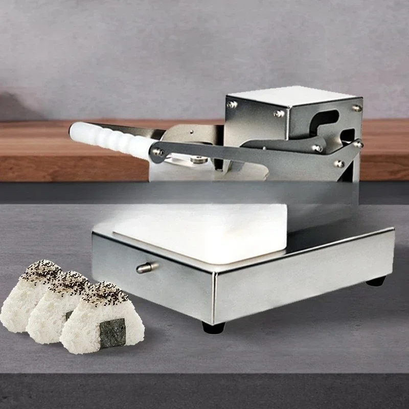 

Top QualityJMB-60 Stainless Steel Triangle Rice Ball Machine Manual Rice Ball Machine Commercial Triangle Sushi Equipment Japane