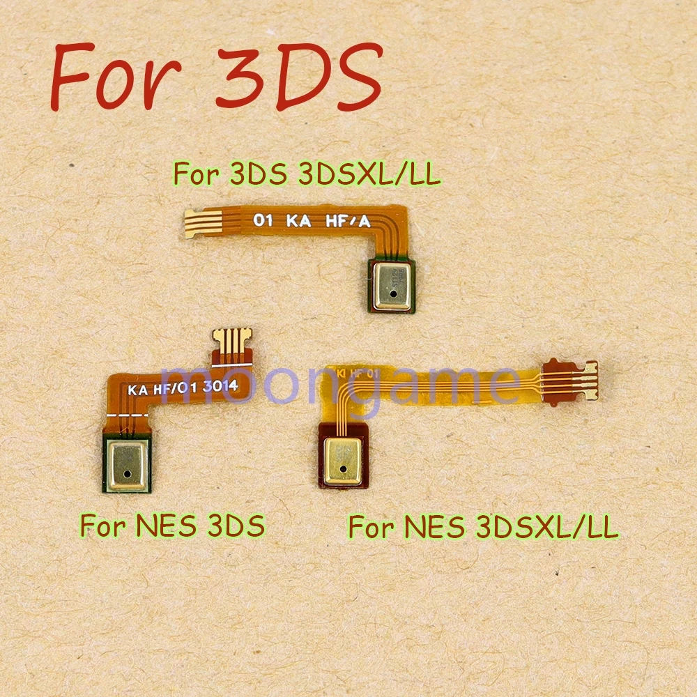 50pcs For Nintend 3DS 3DSXL NEW 3DS NEW 3DSXL Mic Microphone Flex Cable Voice Sound Recorder