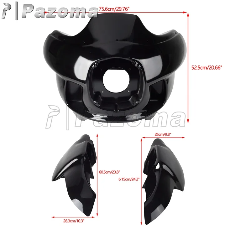 Front Fairing Set for Harley Softail FXBB FXBBS Low Rider FXLRS FXLRST 2018-2023
