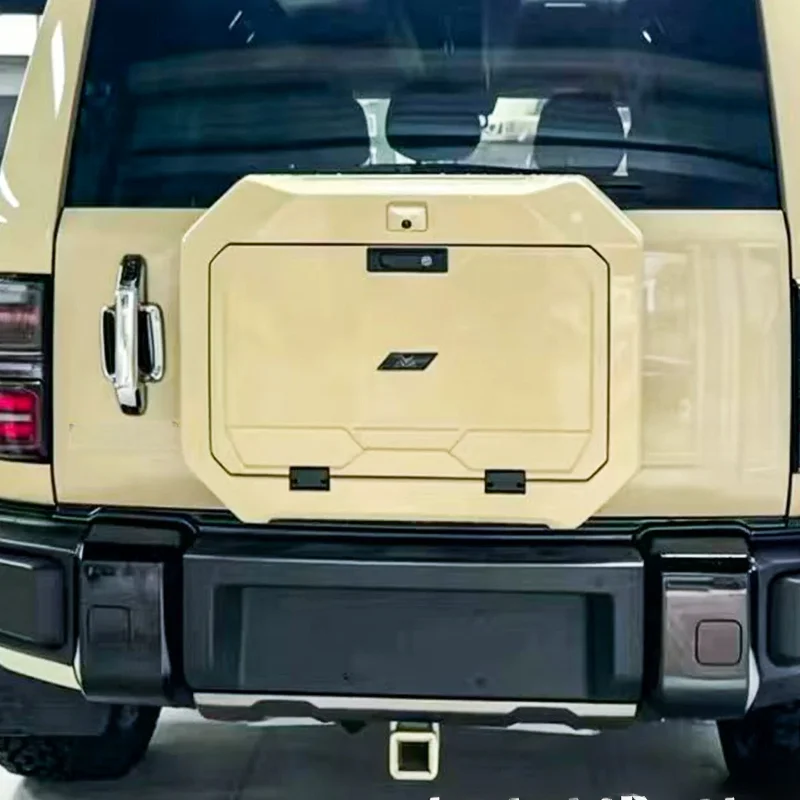 For Chery iCAR V27 2026 Car Tailgate Backpack Expansion Rear Door Spare Tire Storage Bag Toolbox Exterior Modified Accessories