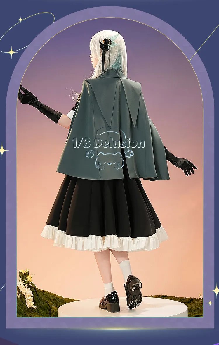 Costume de cosplay pour femme de la série de jeux d'anime Honkai: Star Rail Midsummer Night Firefly Date, tenue de jeu complète pour fête d'Halloween