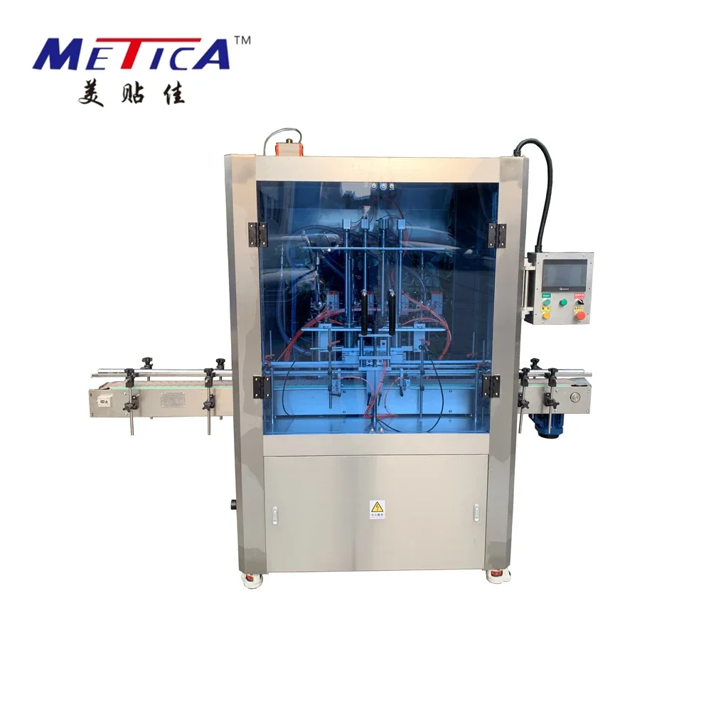 MTGF-1000 High-accuracy automatic liquid filling machine with 2/4/6/8 filling nozzles