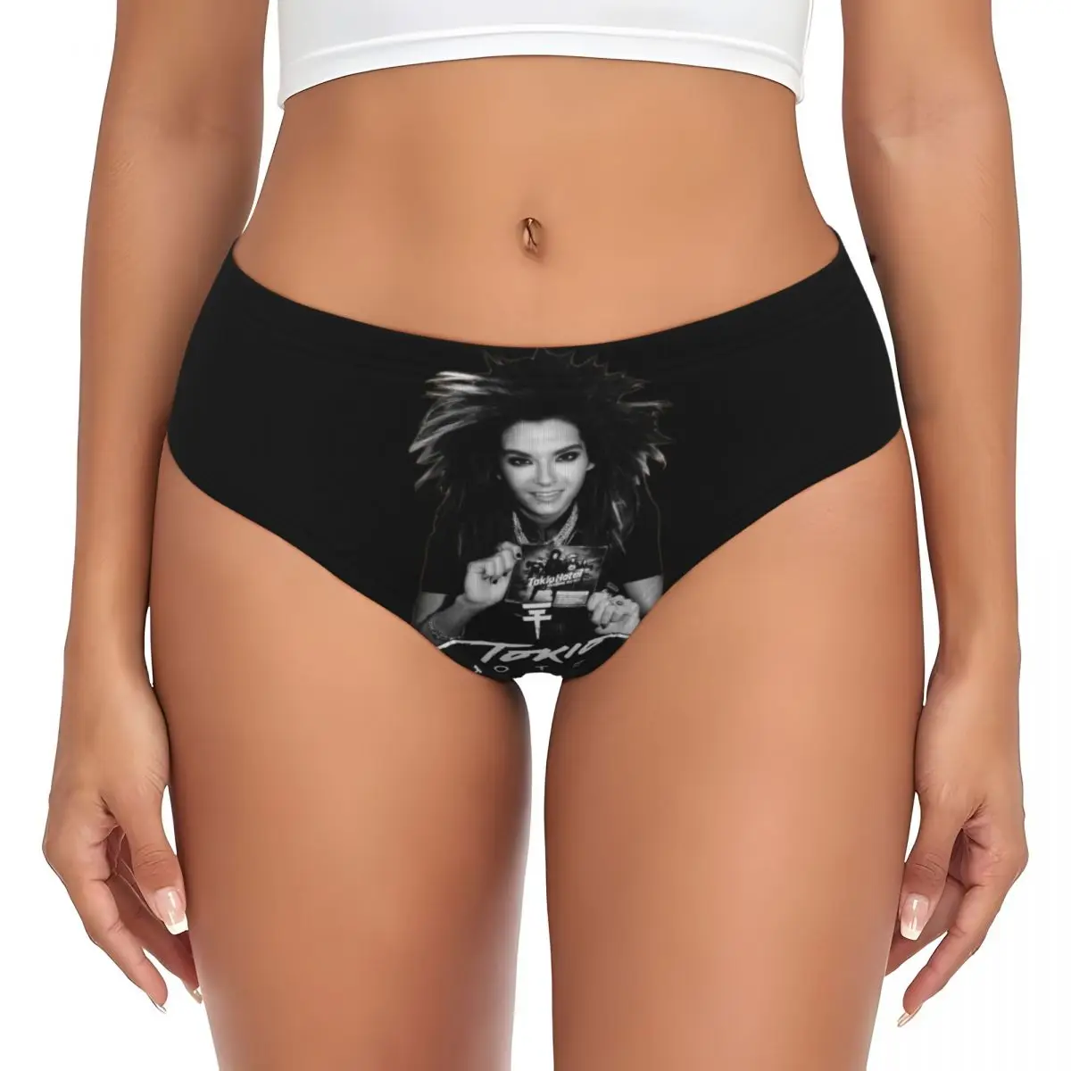 

Custom Women's Tokio Hotels Heavy Metal Pop Rock Panties Comfort Briefs Underwear Valentine's Day Gifts Underpants