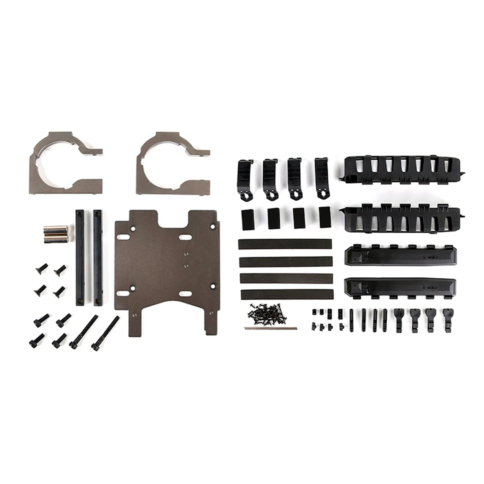 

FBIL-For 1/8 ROFUN ROVAN TORLAND Motor Mount Kit With Electric Conversion Battery Box Kits For 1/8 HPI