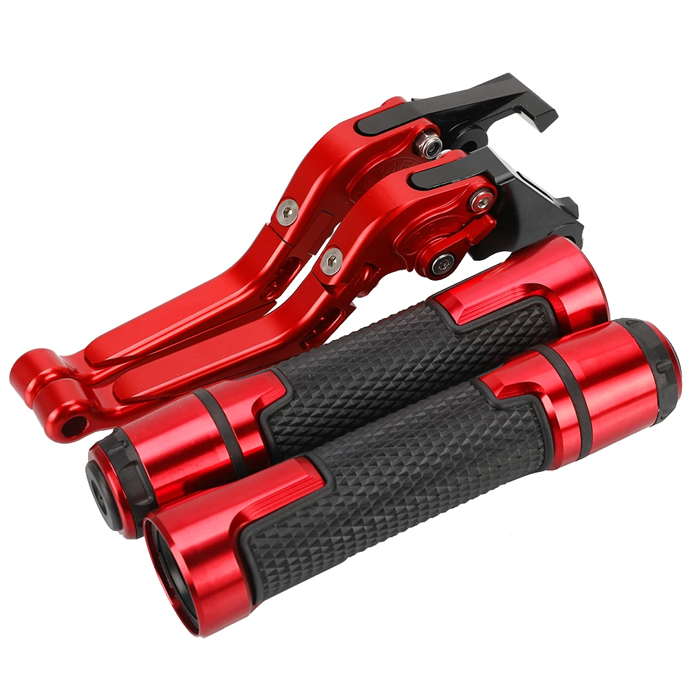 

For HONDA NC700S NC700X NC 700 NC700 S/X 2012 2013 Adjustable Brake Clutch Levers Handlebar grips end Motorcycle Handles Folding