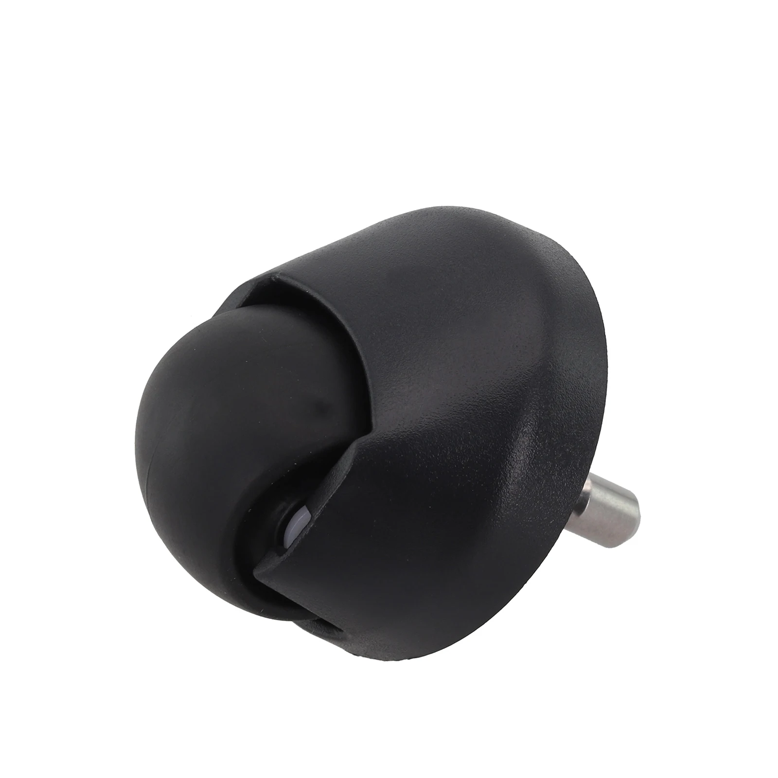 Front Castor Wheel Caster Wheel Replacement Home Maintenance Black Fit Various Surfaces Long-lasting Performance