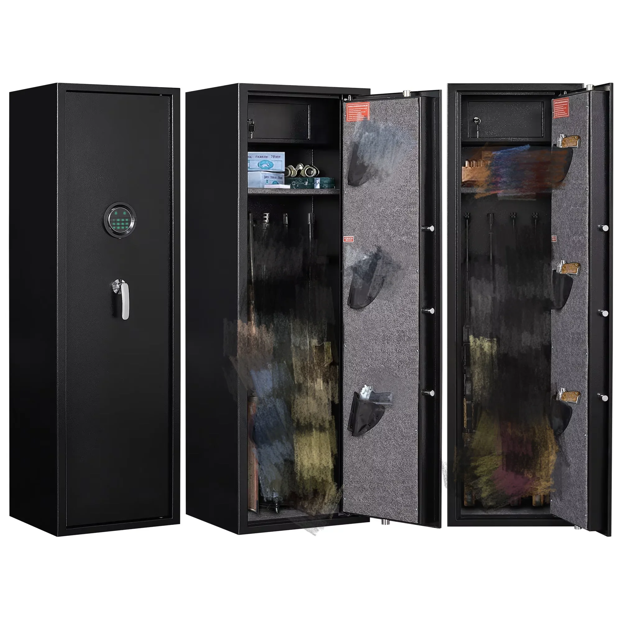 Hot Selling Wholesale Metal Gun Safe Safes Large Gun Home Safety Gun Safe Cabinet with Digital