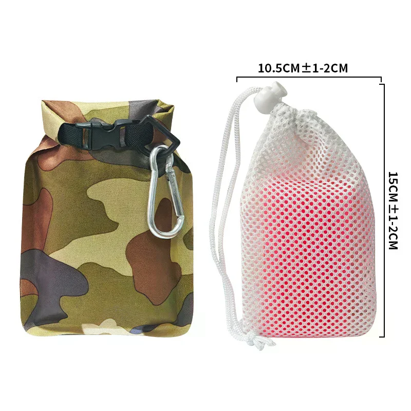 

Portable Soap Bar Case Waterproof & Leakproof Travel Soap Container Quick Dry Soap Bag For Standard Size Fold Up Toiletry Case