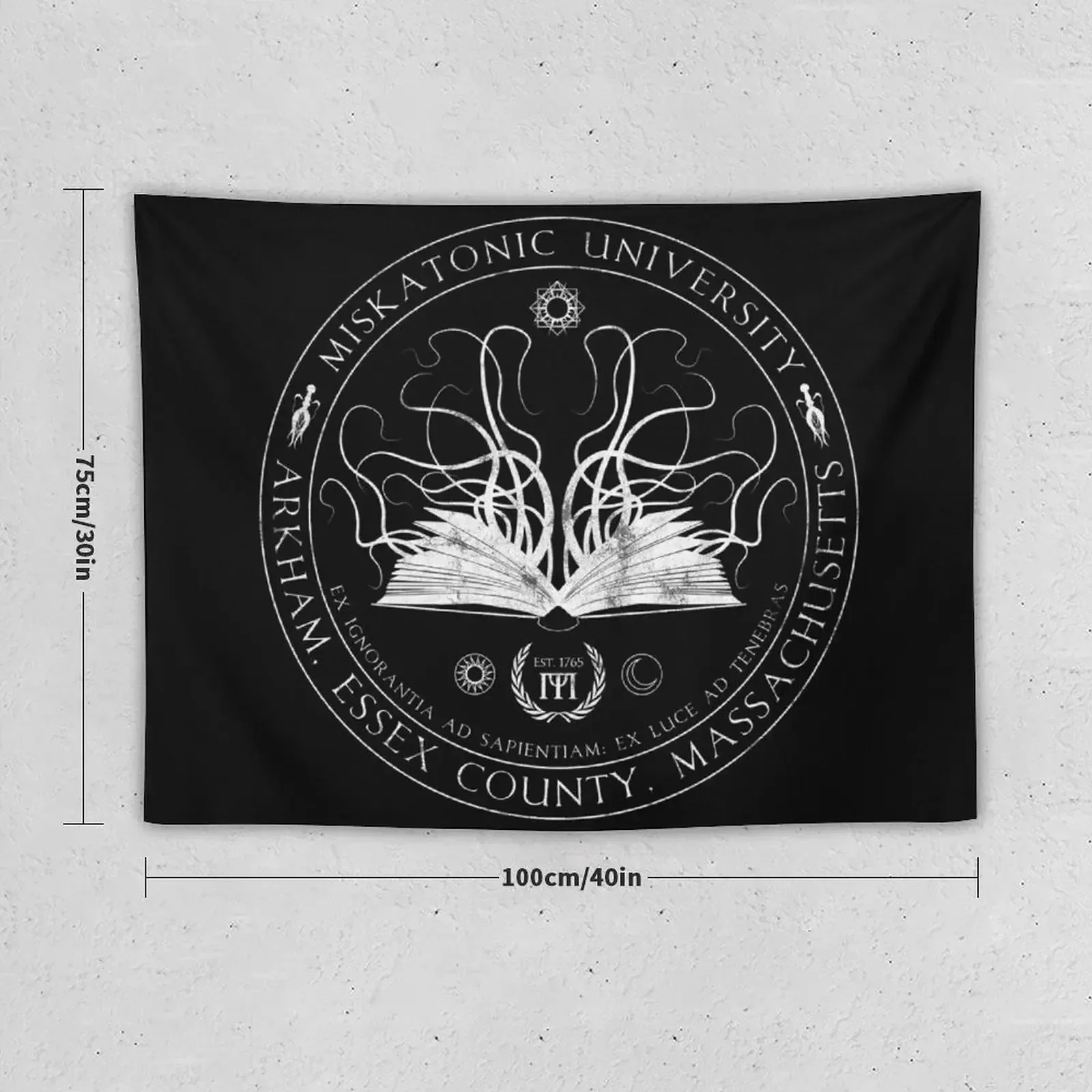 Miskatonic Sigil Tapestry Christmas Decoration Bedroom Decor Tapestry