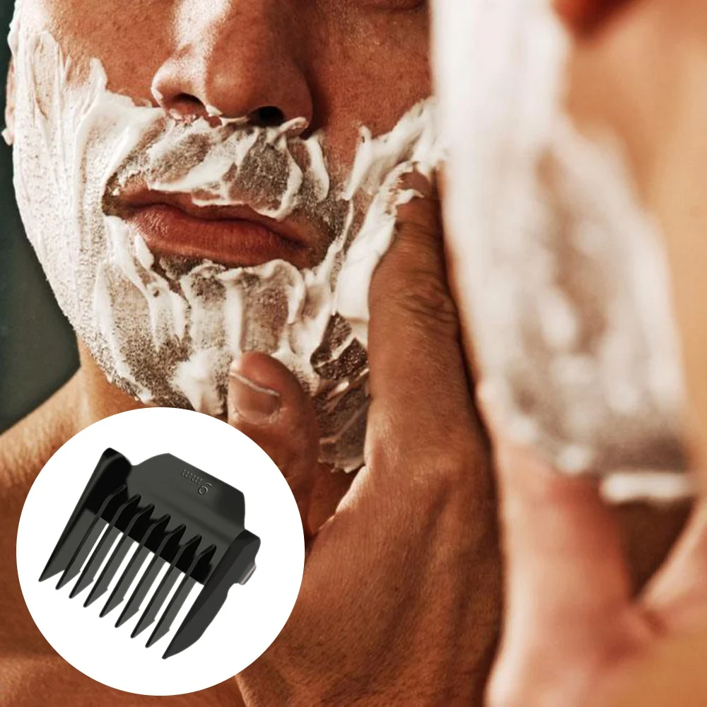 4Pcs Limit Comb Replacement Combs Trimmer Head Limit Comb for Philips Hair Clipper 3mm 5mm 7mm 9mm,Black