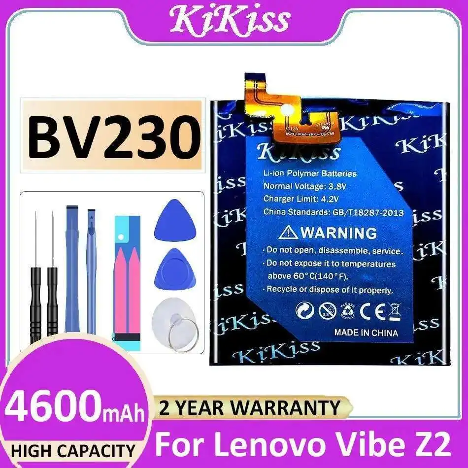 

Прочный аккумулятор для мобильного телефона Lenovo Vibe Z2 4600 мАч BV230, высокая емкость