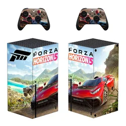 Naklejka Forza Horizon 5 naklejka ochronna na konsolę Xbox Series X i Contracoller XSX skórka naklejka winylu