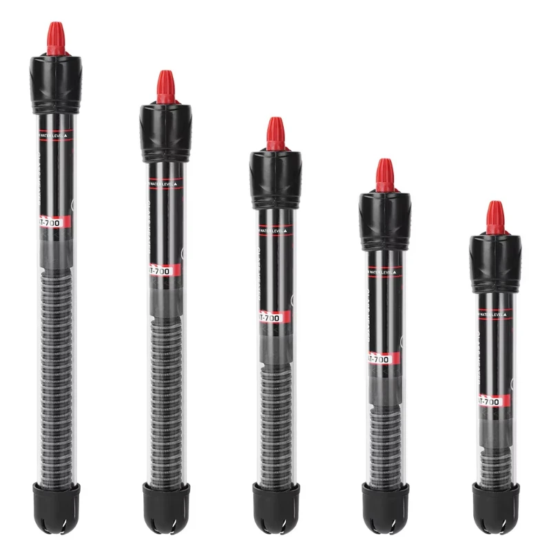 AT700 Glass Submersible Aquarium Heater Automatic Temperature Adjustable 25W~ 300W  AC220-240V Fresh Water FishTankFast Delivery
